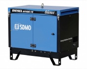 Дизельный генератор KOHLER-SDMO DIESEL 6500TE SILENCE (5,2 кВт / 380В) в кожухе