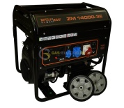 Бензиновый генератор Mitsui Power-ECO ZM 14000 E-3 (10,4 кВт / 380 В) с автозапуском, ATS READY